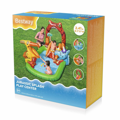 بيست واي - مركز اللعب الجوراسي سبلاش 7'11"" × 55""...