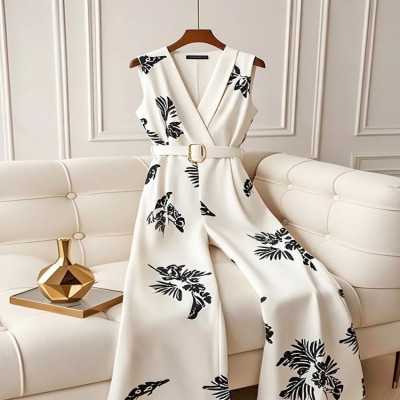 جديد الراقية أزياء بذلة المرأة الصيف مثير الخامس ا...