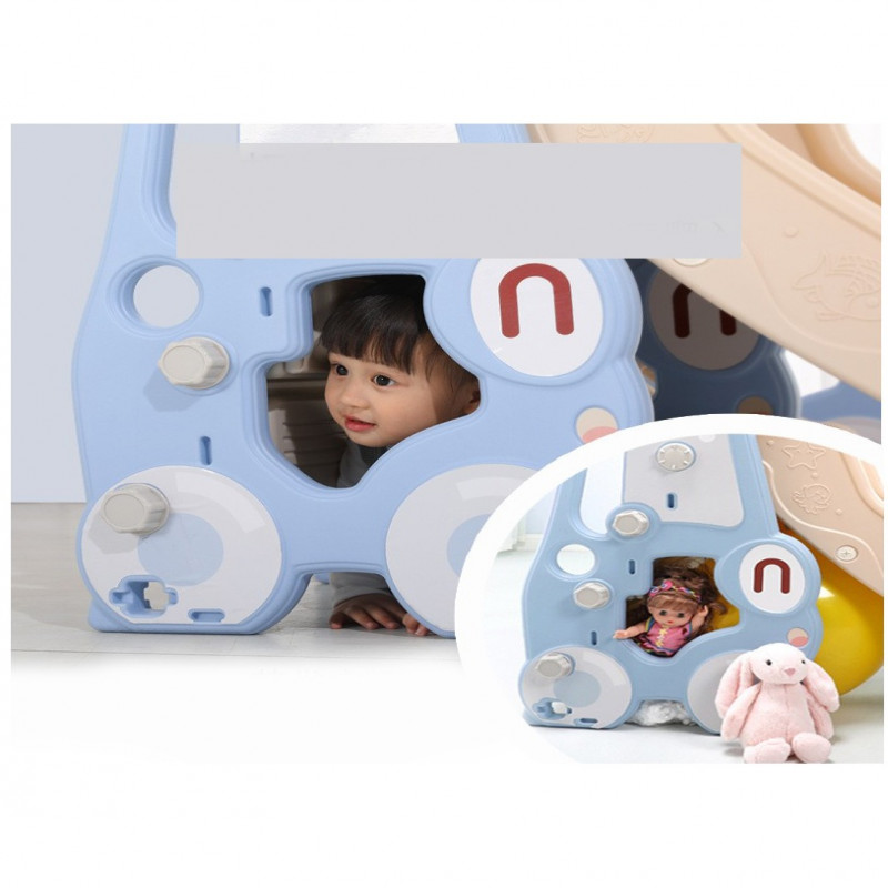 زحليقة مع مرجيحة  مع  كرة سلة 3*1 متعدده الألوان