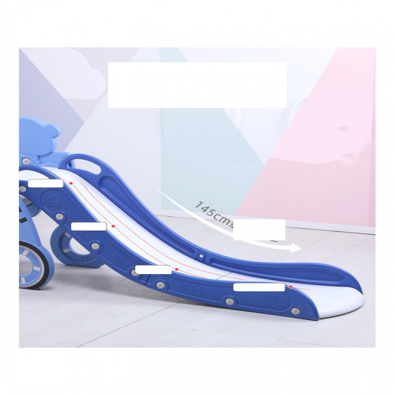 زحليقة قابلة للطي مع كرة سلة