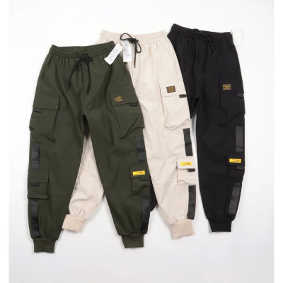 Loose Fit Multi Pocket Joggers For Spring Summer,...