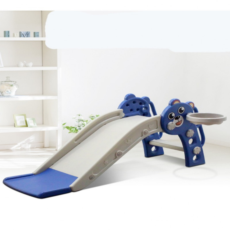 زحليقة علي شكل دب قابلة للطي ,أزرق