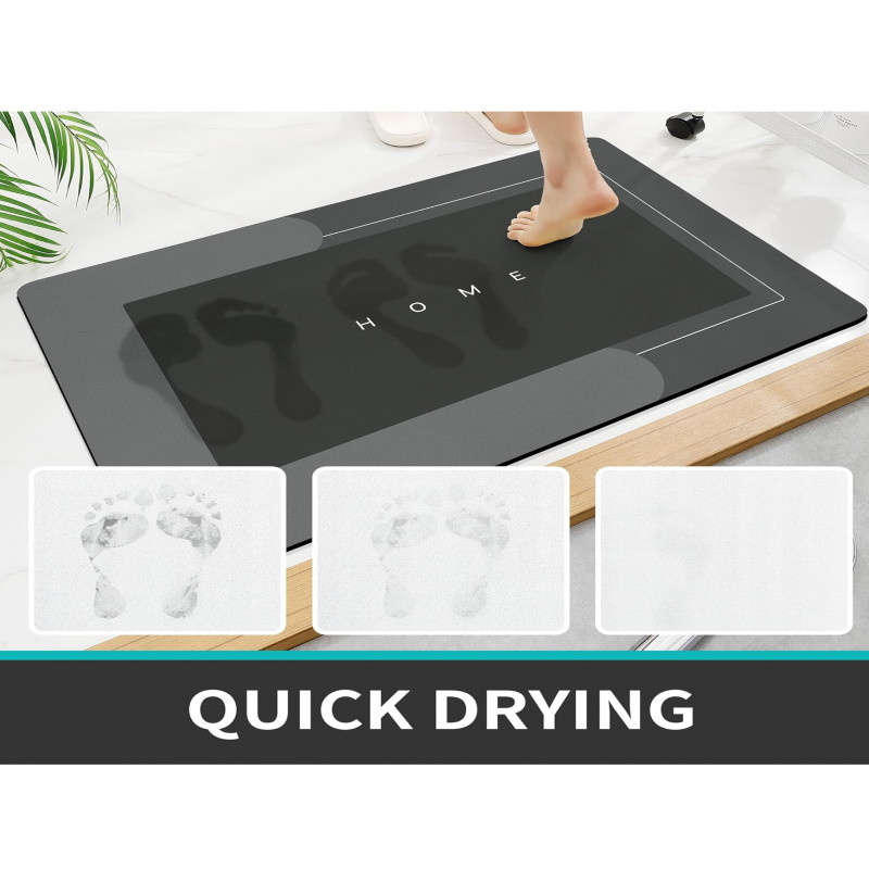 دعاسة حمام فائقة الامتصاص ودعاسة مرحاض على شكل حرف...