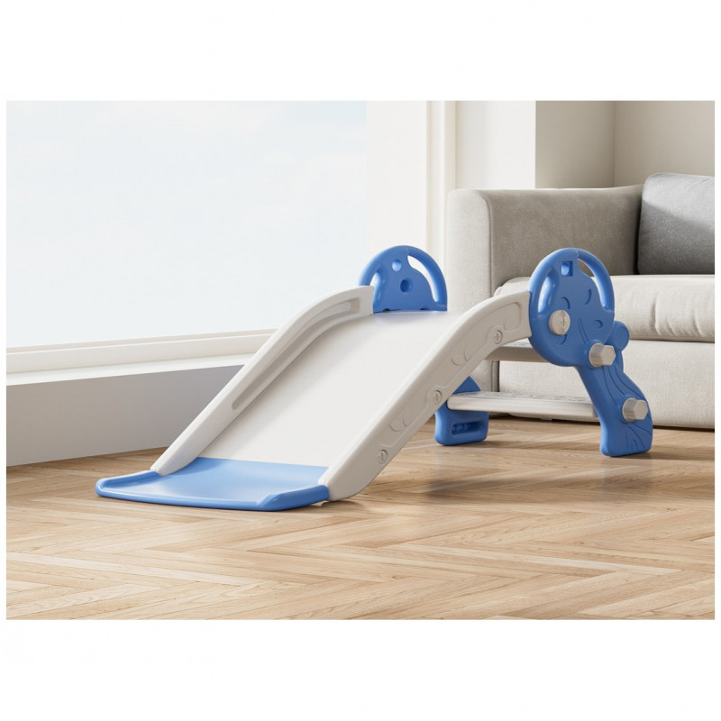 زحليقة علي شكل شجرة قابلة للطي 116*50 *34 سم, أزرق