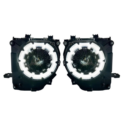 مصابيح أمامية ليد لتويوتا لاند كروزر ، 70 ، 75 ، 7...