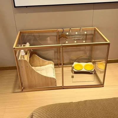 قفص كلب بقلم الحيوانات الأليفة فيلا داخلية للكلاب...