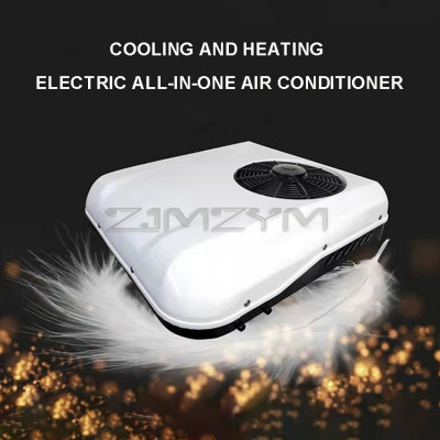 /24V 48V-72V ٹرک اوور ہیڈ کار ایئر کنڈیشنر ہیٹنگ ا...