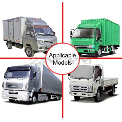 /24V 48V-72V ٹرک اوور ہیڈ کار ایئر کنڈیشنر ہیٹنگ ا...