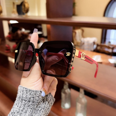 أزياء المتضخم النظارات الشمسية النساء UV400 نظارات...