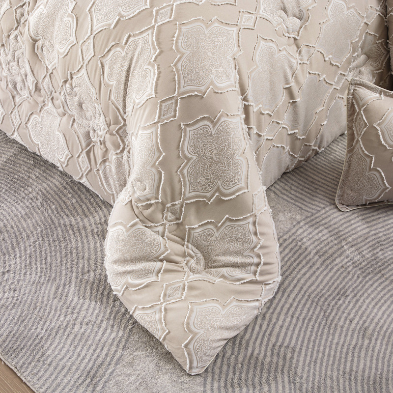 طقم لحاف سرير في حقيبة - طقم 8 قطع - طقم لحاف من ق...