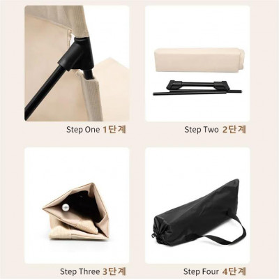 كرسي خلفي قابل للطي للتخييم ، خارجي ، حديقة ، حديق...