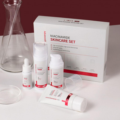 مجموعة نياسيناميد للعناية بالبشرة ، كريم العيون با...