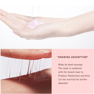 30 قطعة محاصر الخوخ نياسيناميد قناع النوم يتقلص ال...