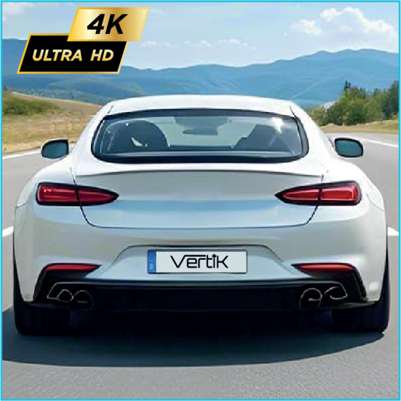 داش كام أمامي و خلفي بجودة 4K