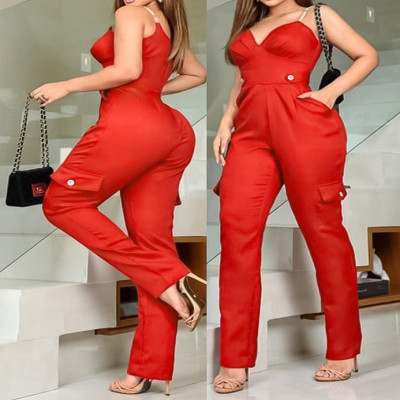 بدلة قفز نسائية طويلة على الموضة جديدة لعام 2025 أ...