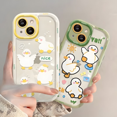 Cut Cat Aninal Phone Case For iPhone 13 Funda iPho...
