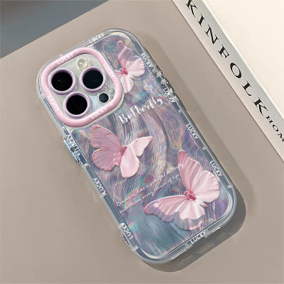 Butterfly Phone Case For iPhone 15 Funda iPhone 11...