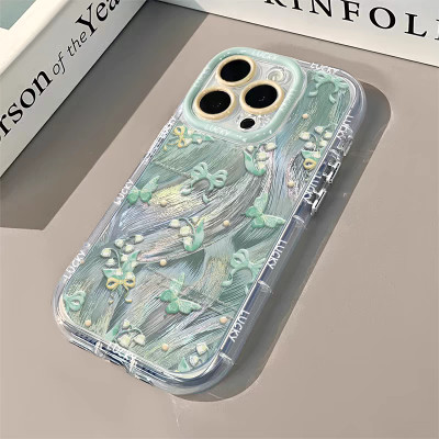 Butterfly Phone Case For iPhone 15 Funda iPhone 11...