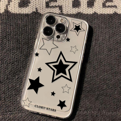 Transparent Star Phone Case For iPhone 13 Cases iP...