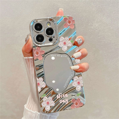 Luxury Flower Painted Phone Case For iPhone 11 13...