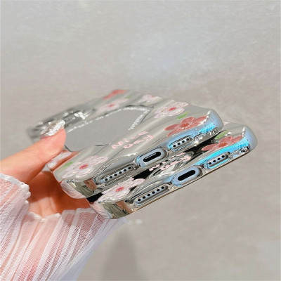 Luxury Flower Painted Phone Case For iPhone 11 13...
