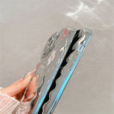 Luxury Flower Painted Phone Case For iPhone 11 13...