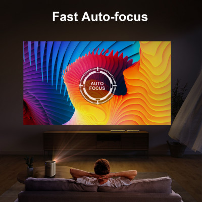 BYINTEK P70 DLP 4K Mini Projector with 3D Android...