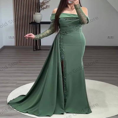 Charming Prom Dress for Women Customized Arabic Me...