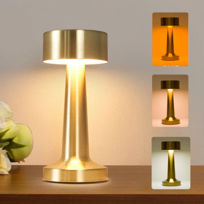 مصباح طاولة ليد محمول بمستشعر لمس ، مصباح مكتبي يع...