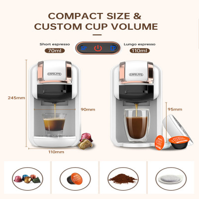 آلة قهوة Cafelffe متعددة الكبسولات 4 في 1
