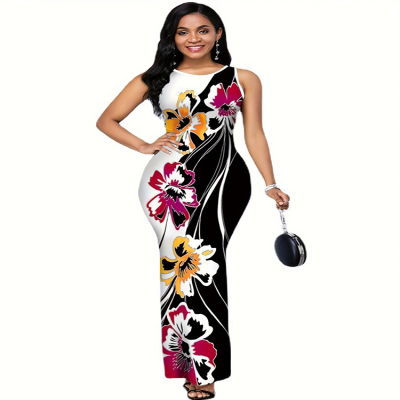 فستان نسائي منقسم