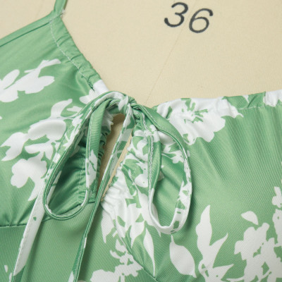 فساتين نسائية بقصة ضيقة بطبعة أزهار حورية البحر ،...