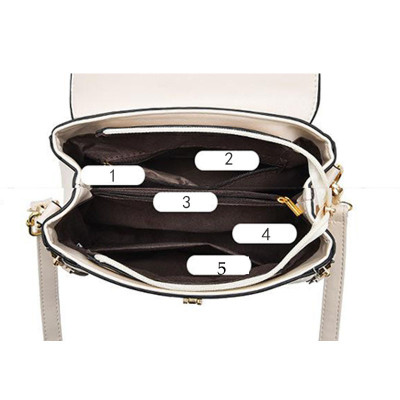 شنطة كتف جلدية فاخرة