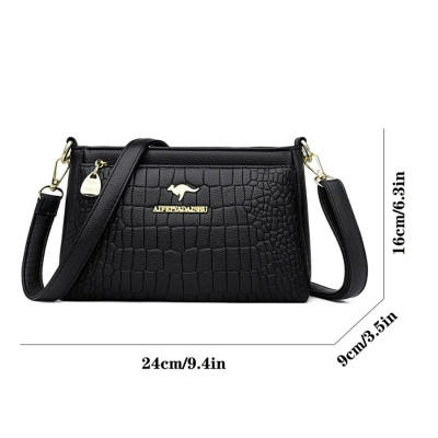 شنطة كتف جلد فاخرة