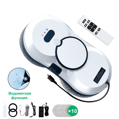 روبوت تنظيف النوافذ بخاخ الماء ، منظف زجاج ذكي عال...