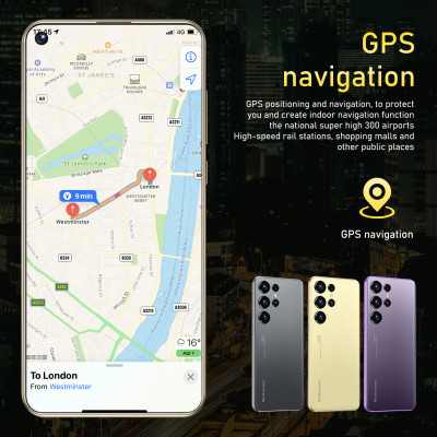 هاتف ذكي S25 ، أندرويد 14 عالي الدقة بشاشة بوصة ، سنابدراجون 8 gen3 ، 10 أنوية ، ثنائي الشريحة ، آيفون ، فتح الهاتف ، جديد