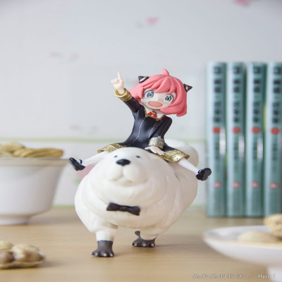 شخصيات أكشن من عائلة spyforge Anya ، Anya Bond Anya Forger ، Kawaii Girl Dog Figurine Figurine ، لعبة مجسمة من كلوريد البولي فينيل ، لعبة 14