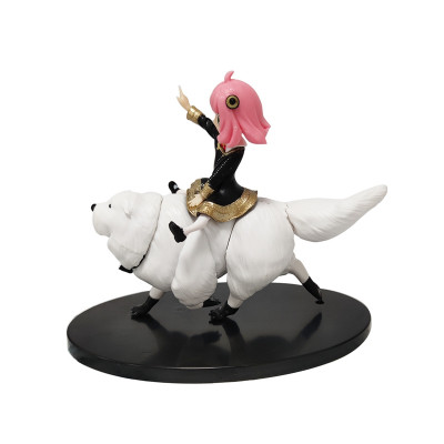 شخصيات أكشن من عائلة spyforge Anya ، Anya Bond Anya Forger ، Kawaii Girl Dog Figurine Figurine ، لعبة مجسمة من كلوريد البولي فينيل ، لعبة 14