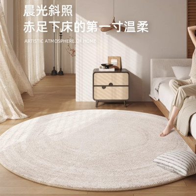 الفرنسية كريم نمط ديكور غرفة نوم أفخم البساط السجا...