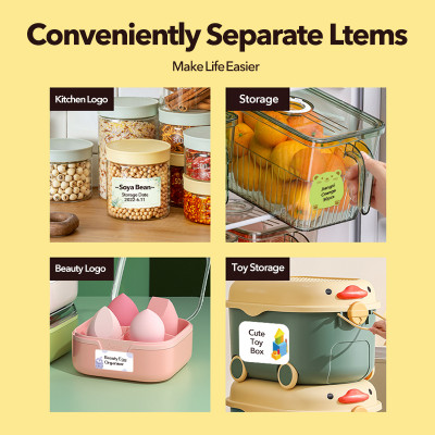 طابعة ملصقات محمولة ذكية بنمط كرتوني من Niimbot ،...