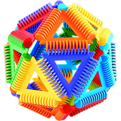 اشكال هندسية تركيب مغناطيس 48 قطعة 22-2345355