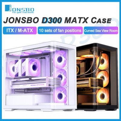 هيكل ألعاب كمبيوتر مكتبي من الزجاج المقسى المنحني...