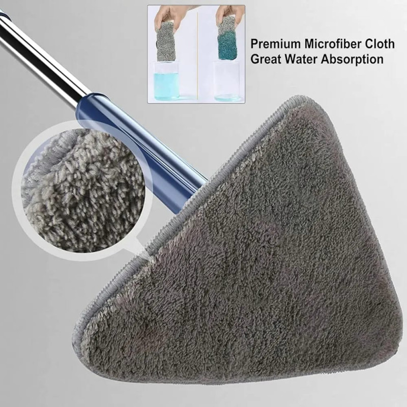 ممسحة تنظيف دوارة قابلة للتعديل