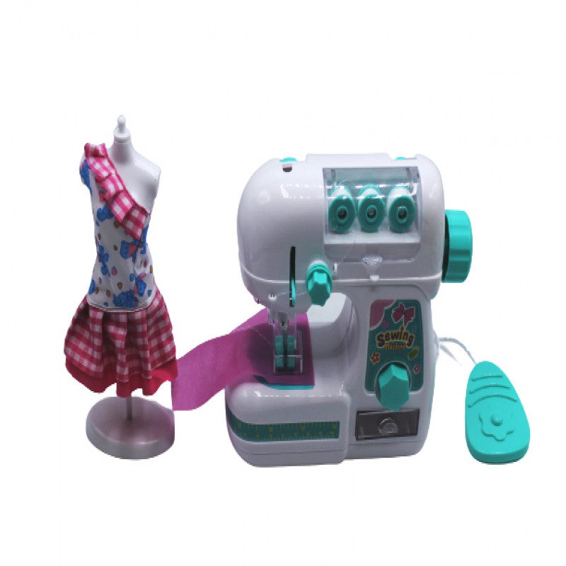 ماكينة خياطة تعمل بالبطارية بأضواء و أصوات تفاعلية
