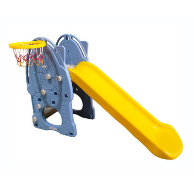 بيبي لف زحليقة مع كورة سلة اصفر 165X85X105CM 28-00...