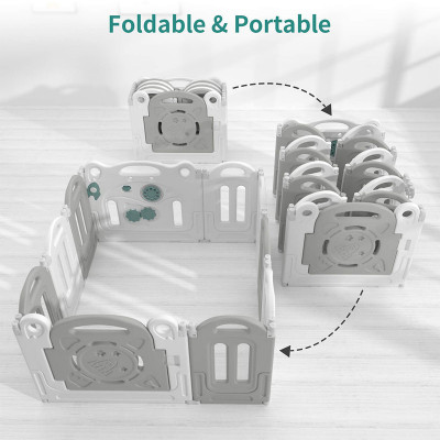 بيبي لف غرفة العاب أطفال دب قابلة للطي 148*115*62...