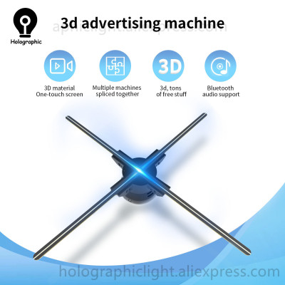 ثلاثية الأبعاد الإعلان العارض واي فاي Led تسجيل ال...