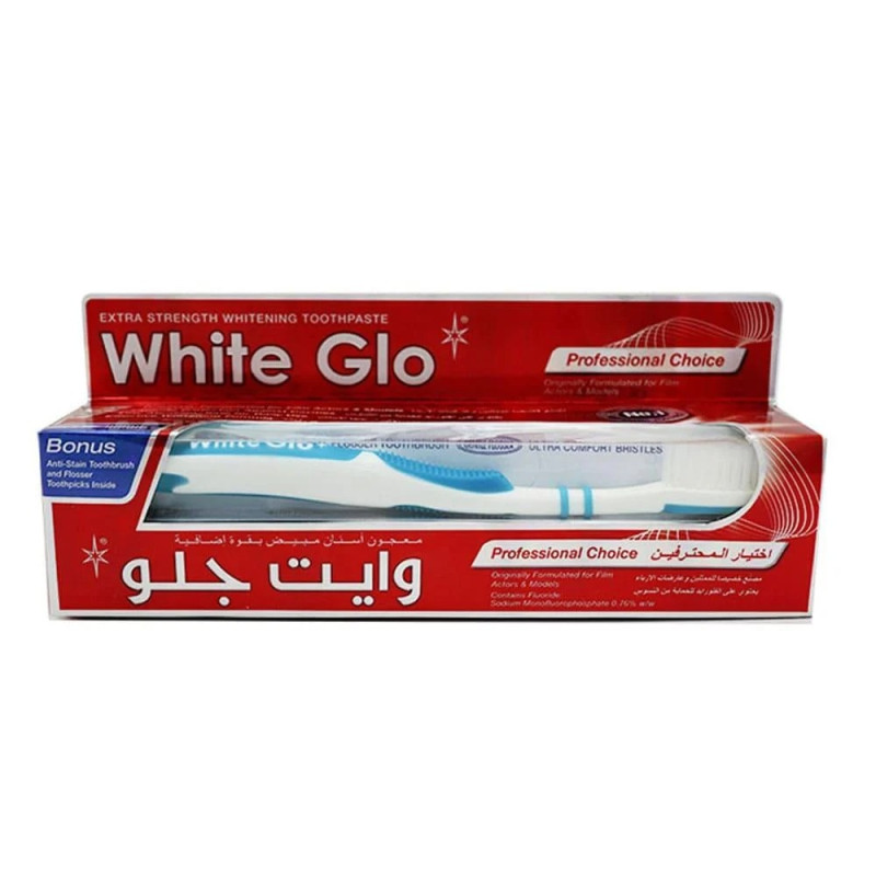 وايت جلو - معجون الاسنان للتبيض بقوة إضافية 100 مل