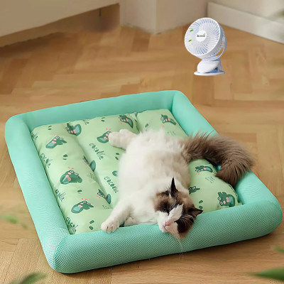 MADDEN Summer Cooling Pet Cat Bed Cushion Ice Pad...