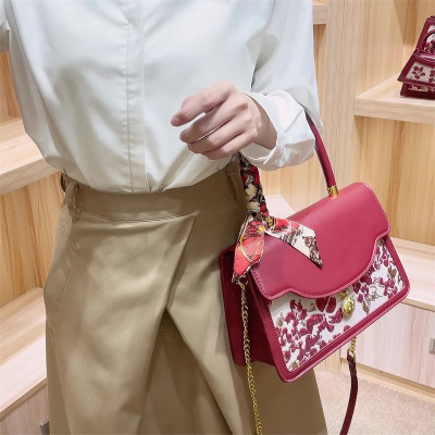 الموضة الصينية نمط جديد المرأة المحمولة حقيبة مربع...